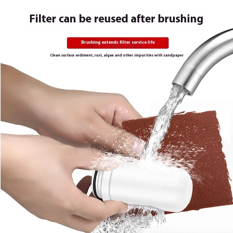 Universal Kitchen Faucet Water Purifier Pre-Purification Non-Direct Drinking Tap Filter for Household Use image 2