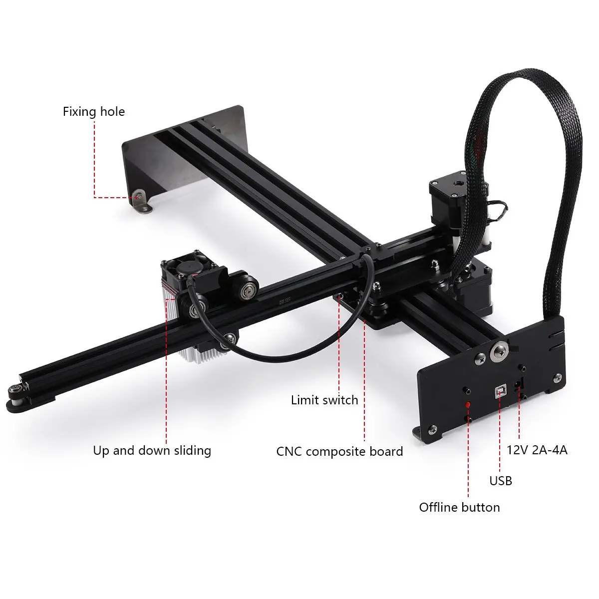 Mesin Ukir Laser Router CNC Mi - Mini Laser Engraver Cnc Router ulasan dan harga