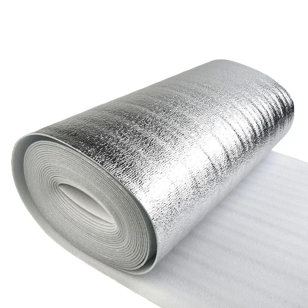 1 Roll Thermal Insulation For Wall Thermal Film For Window Mylar Radiator Reflective Foil Aluminum Radiator Foil Home Decoration 