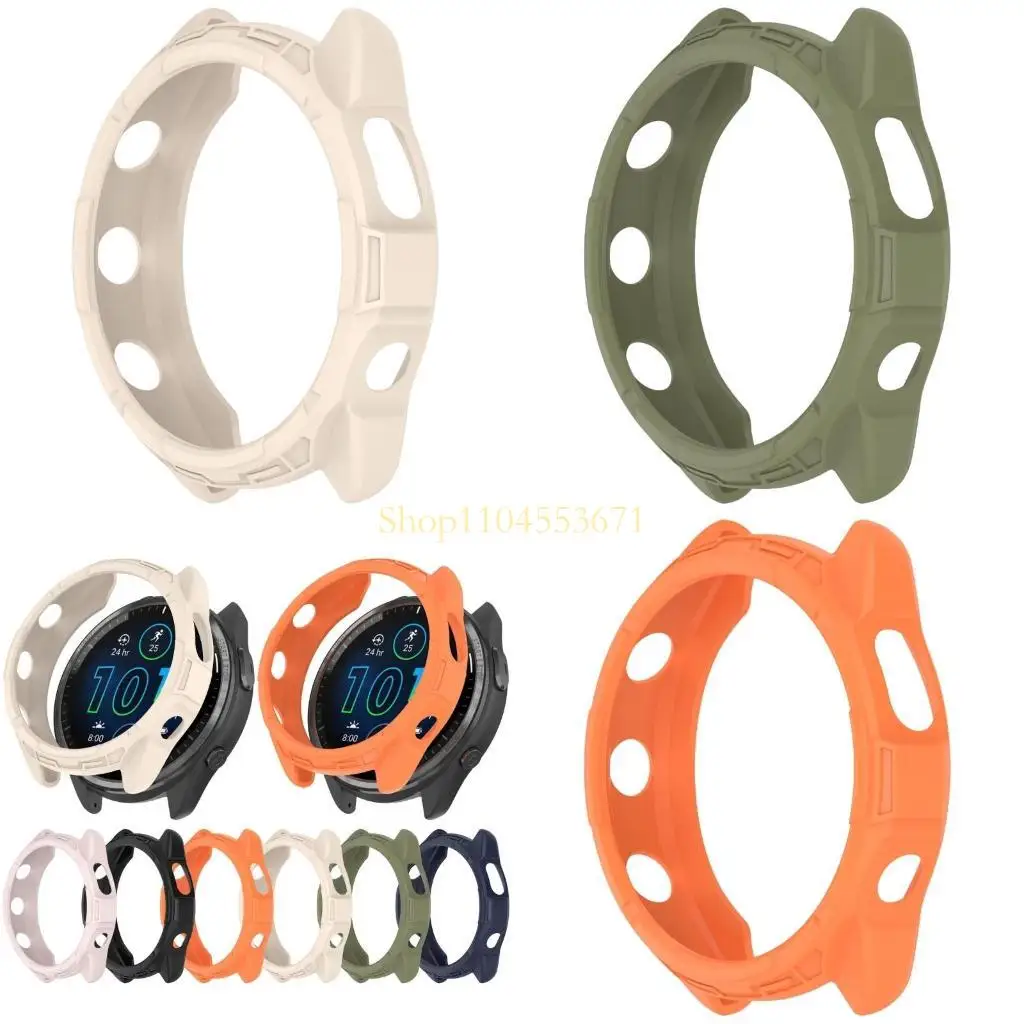 Best Seller Smartwatch Anti Dust Case Waterproof Shockproof Housing Sleeve Frame Bumper-Shell TPU-Suitable for Garmin-Forerunner