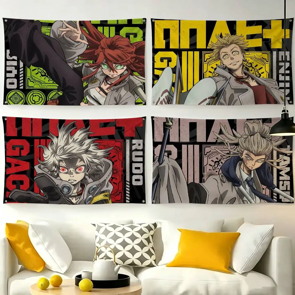 Gachiakuta Anime  Flag Suitable For Party Club Outdoor Interior Wall Decoration Banner Fans Gift