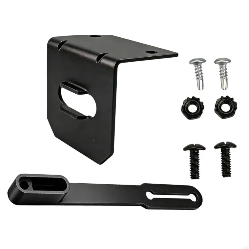 D5BE Multipurpose Trailer Wiring Harness Bracket Set for 58301 58300 58200 Standard 4-Pin Flat Connector Socket