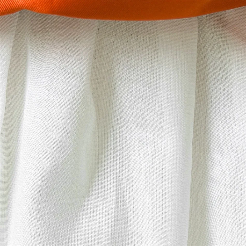Mädchen Halloween Off-Shoulder Feder-Spitzenkleid Kinder Spinnennetz Tüll Tutu Kleid Schwarz Orange Cosplay Party Kostüm ASQ03 – Detail 13