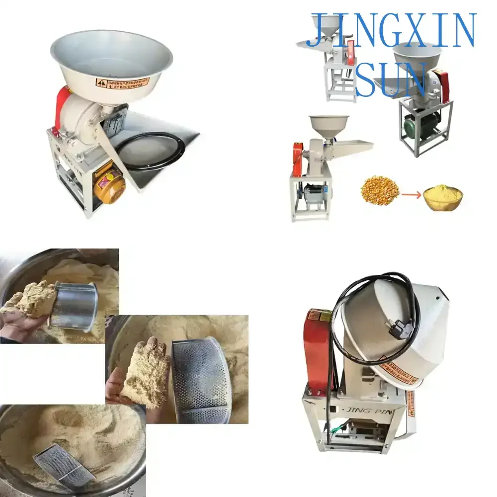 Hot Selling Corn Flour Milling Machine for Corn Mill Powder Grinder Electric Grain Grinder for Maize Wheat Rice Barley