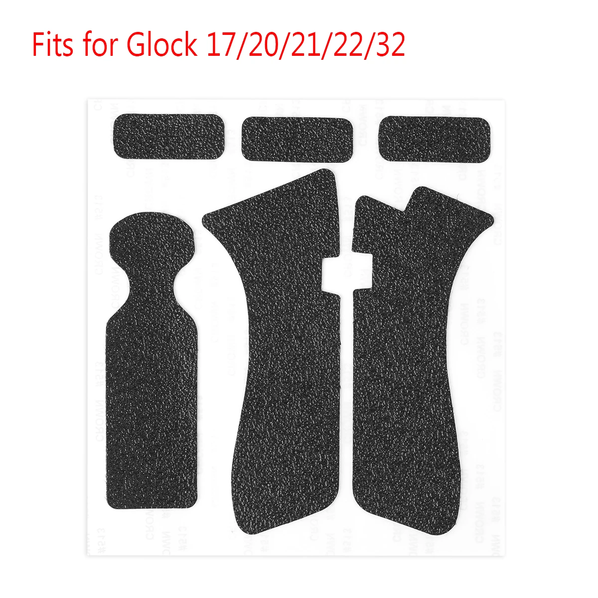 Non-slip Rubber Texture Grip Wrap Tape Glove for Gen 1/2/3/4/5 Glock 17 19 20 21 22 23 25 26 27 33 9mm