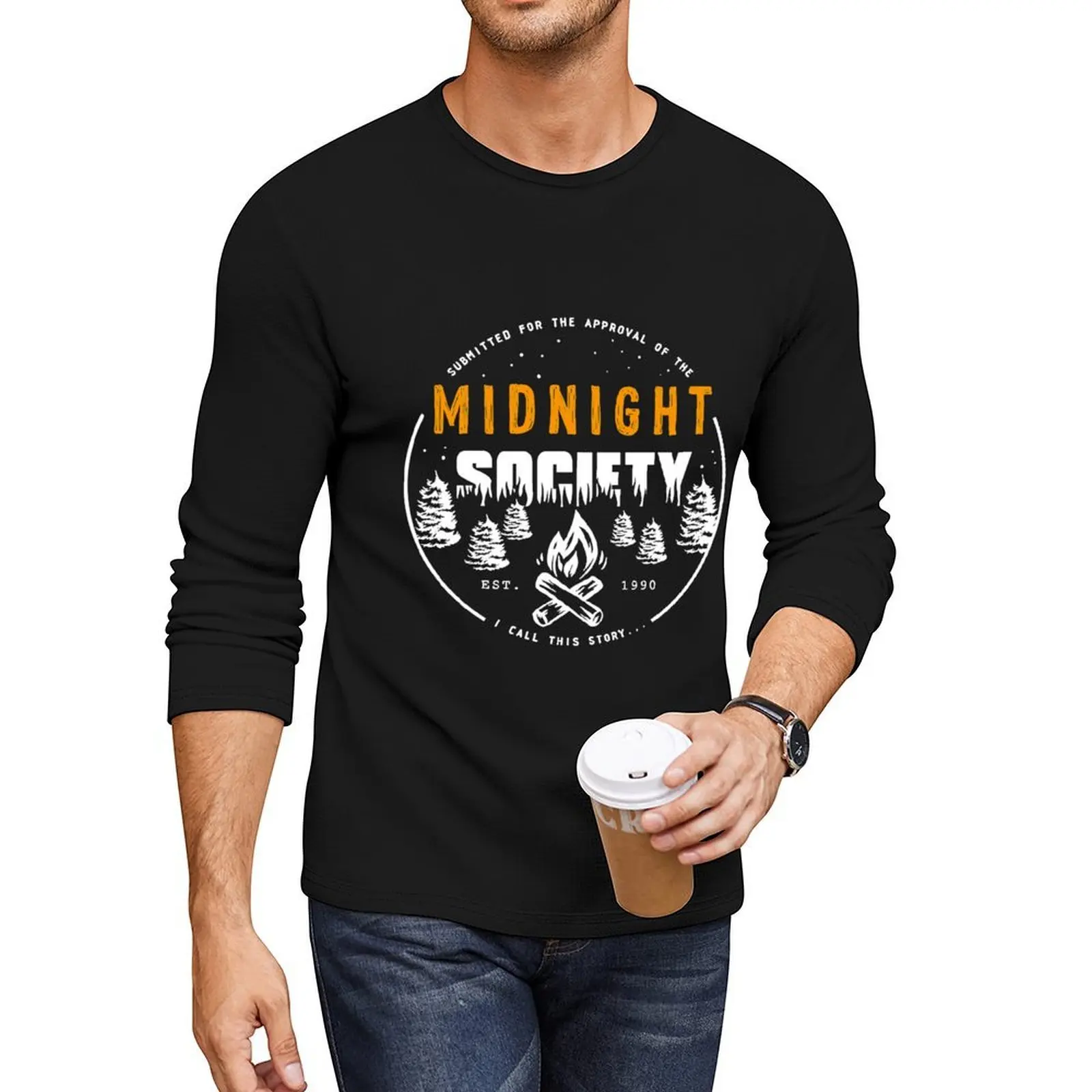 

Midnight Society Long T-Shirt cute clothes shirts graphic tees graphics t shirt sublime t shirt mens graphic t-shirts