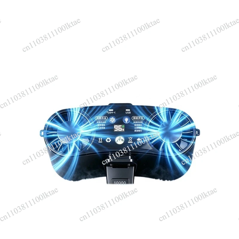 Waist Fan Neck Type Usb Charging Portable Portable Outdoor Work Long Battery Life Construction Site