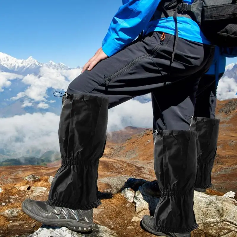 

Лыжи на открытом воздухе, кемпинг, пеший туризм, скалолазание, водонепроницаемые зимние леггинсы, ветрозащитные зимние ботинки для подростков, зимние ботинки для пустыни, бахилы