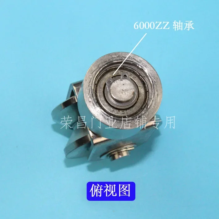 2 inch 304 stainless steel sliding door universal wheel,track roller pulley v/u groove roller 360 degree,1pcs/lot