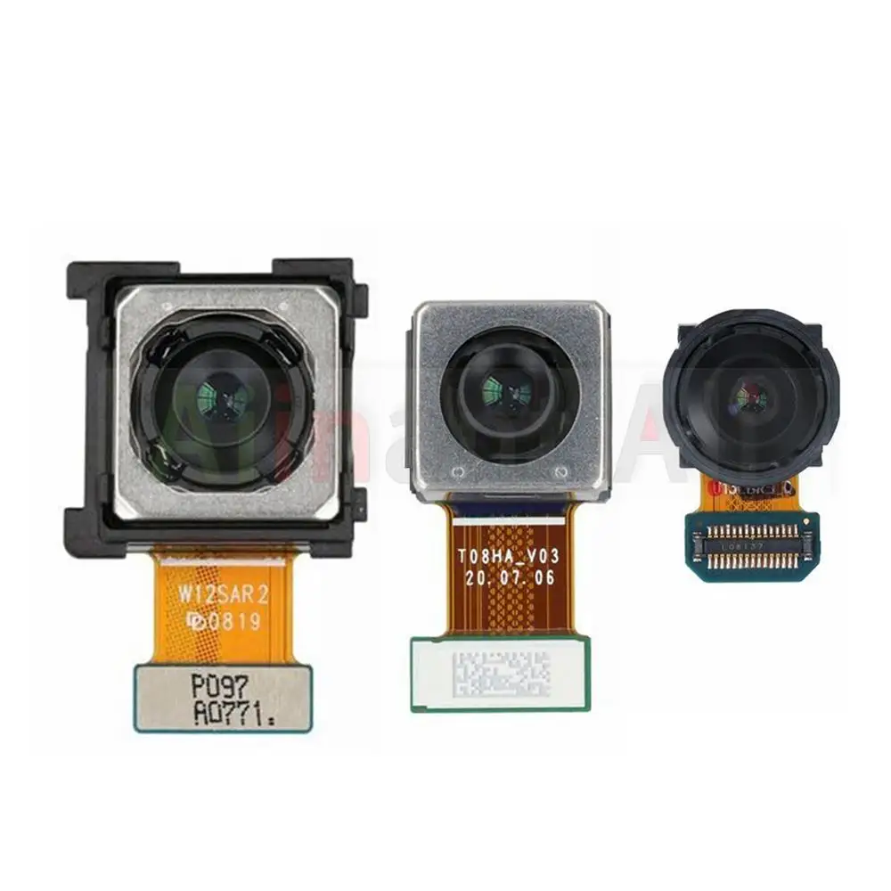 Передняя камера AiinAnt для Samsung Galaxy S20 Plus Ultra G981B G986B G988B, основная задняя камера, гибкий кабель