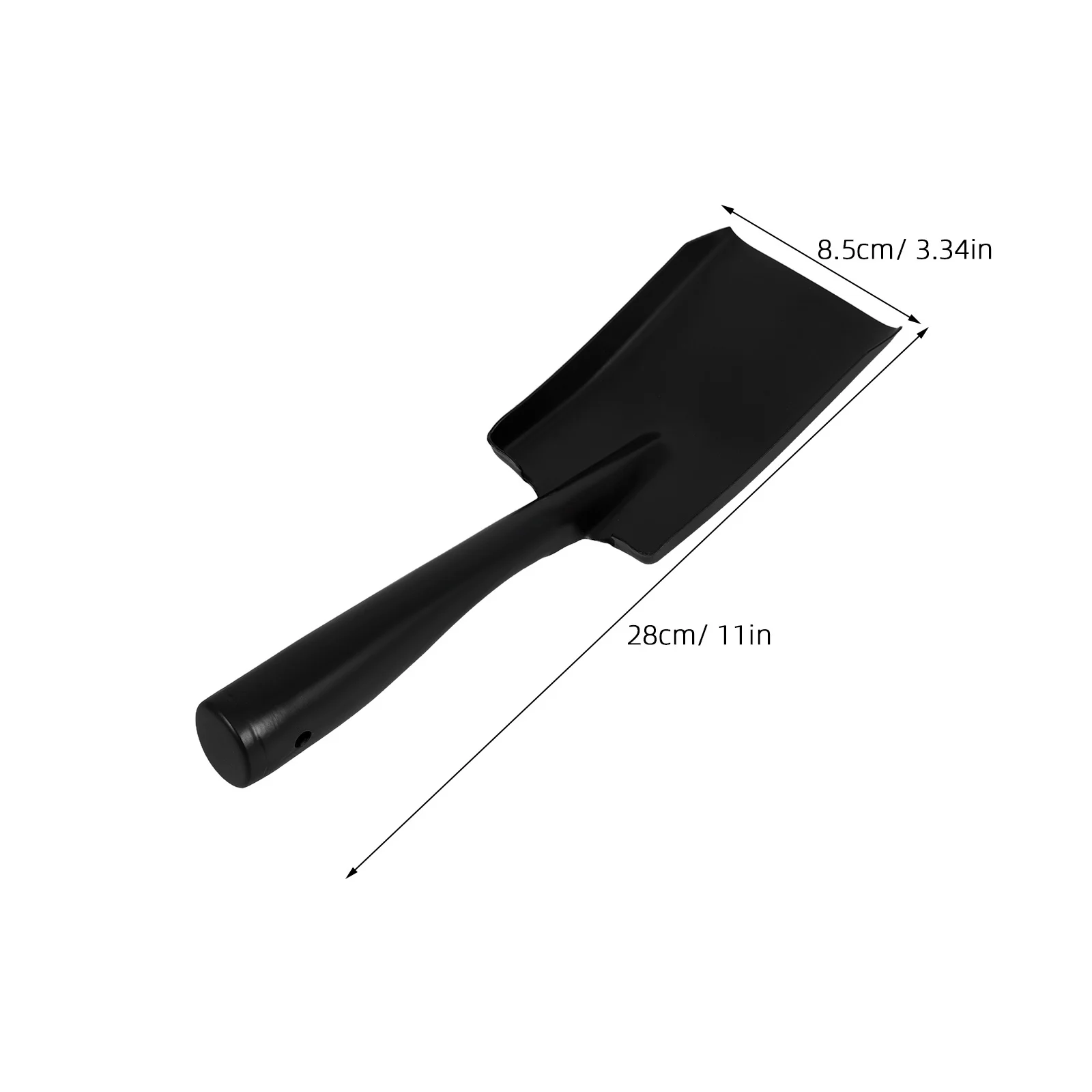 Outdoor Gardening Beach Shovel Steel Small Ash Fireplace Scoop Lightweight Ergonomic Handle Multi-Functional Snow Ice