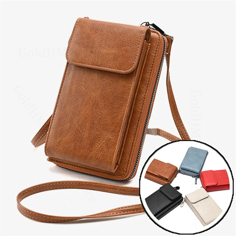 

Crossbody Strap Lanyard Phone Leather Pouch For OPPO Find X9 Ultra X8s Plus X7 X6 X8 Pro X5 X3 Neo Card Holder Phone Wallet Case