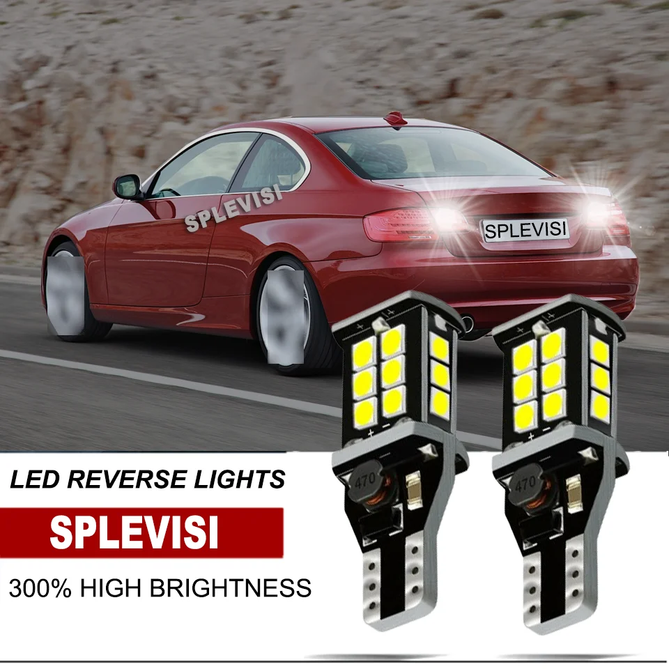 

2xT15 912 921 LED Backup Reverse Light For BMW 3-Series Coupe E92 2005-2013 7-Series F01,F02,F03,F04 2008-2015 X5 E70 2007-2013