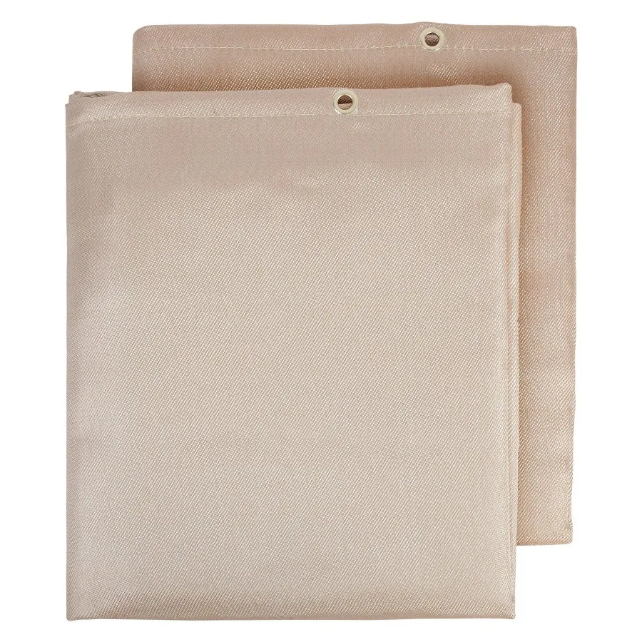

Welding Blanket 2 Packs 4FT x 6FT Heat Treated Welding Blanket Up To 998F Heat Resistant Blanket Set HeavyDuty Fiberglass Flam