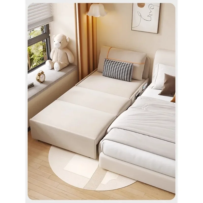 

Bedroom splicing sofa bed foldable single dual-purpose small apartment simple ultra-narrow study space saving sitting and lying