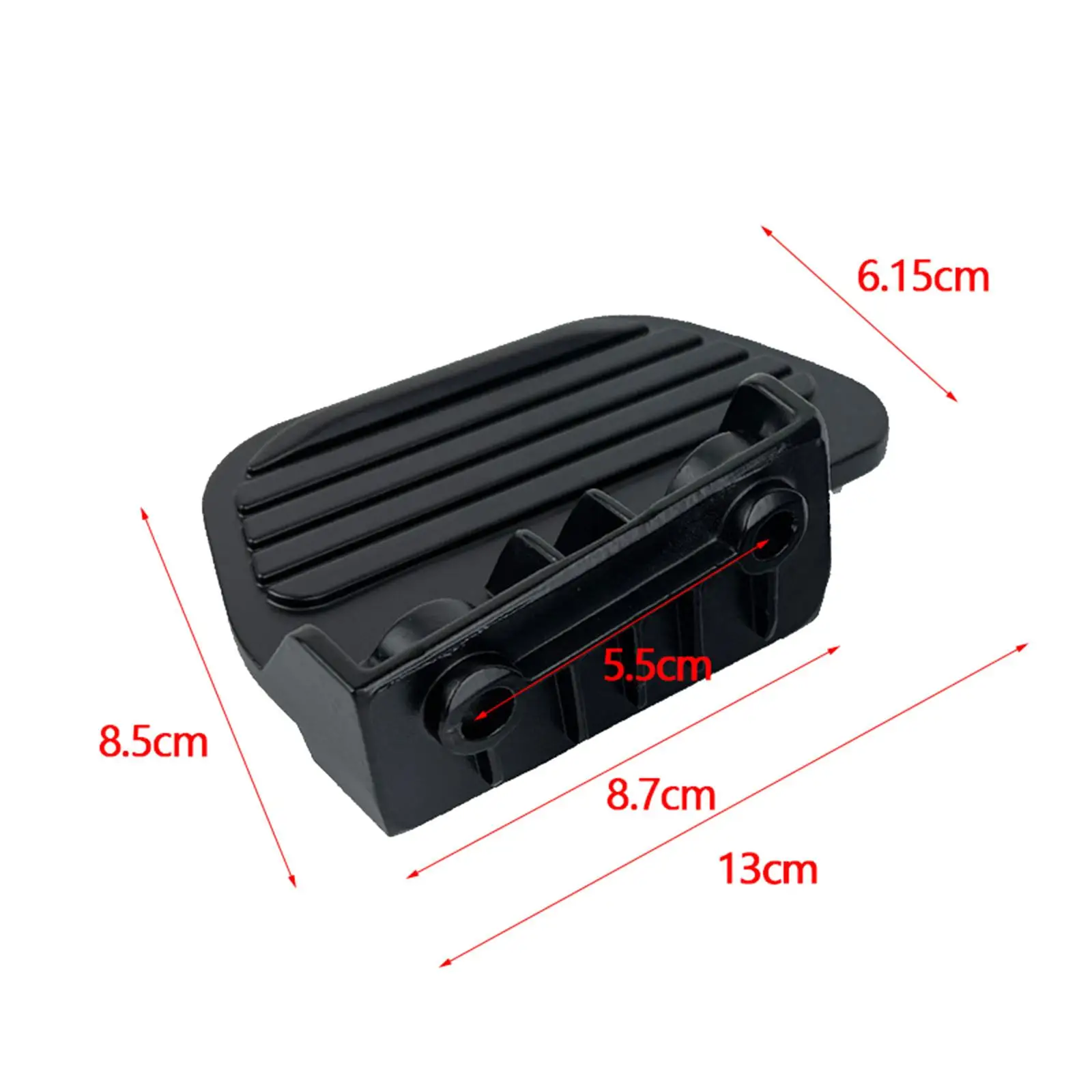 2Pcs Electric Bike Rear Pedals Cycling Accessory Passenger Foot Rests E Bike Foot Pegs Back Sear for U1C Electric Bicycle