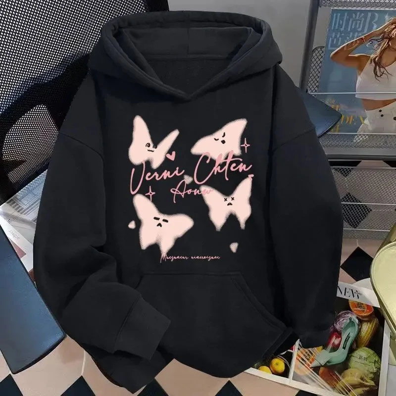

A highly anticipated Japanese hooded sweatshirt for men and women in autumn and winter a new loose high street style top for2025