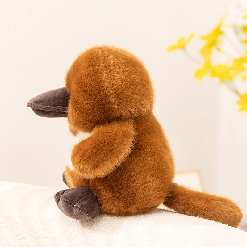 22cm Kawaii Soft Stuffed Platypus Plush Toy Lifelike Platypus Plush Decor Funny Animal Doll Birthday Xmas Gift