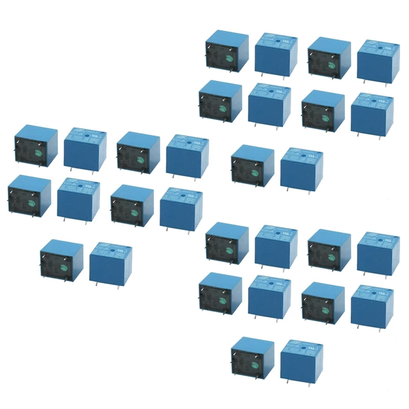 50PCS SRD Relay SRD-05VDC-SL-C SRD-09VDC-SL-C SRD-12VDC-SL-C SRD-24VDC-SL-C 10A 250VAC 5PIN T73 Power Relays