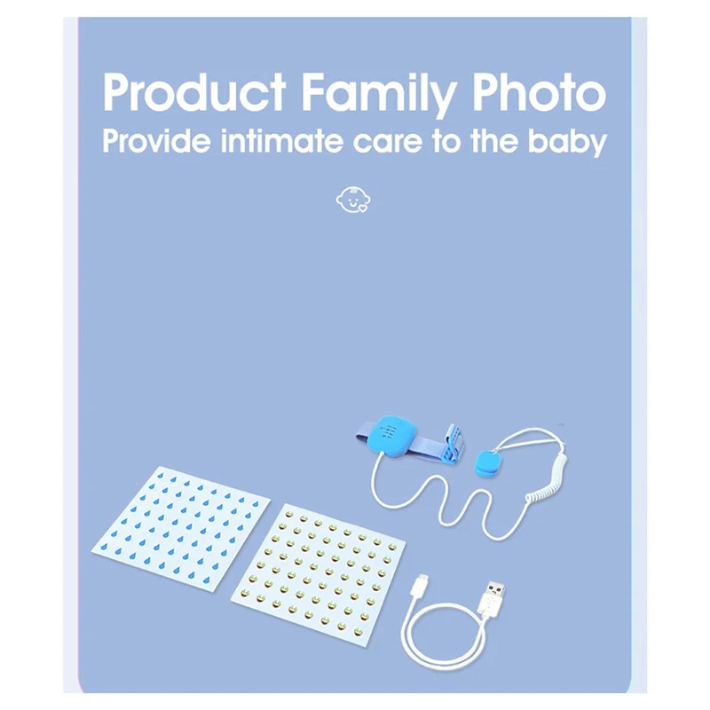 PORK-Bedwetting Alarm Bedwetting Alarm Pee Alarm For Boys Grils Kids Potty Training Elder Care 3 Alarm Modes Magnetic Suction