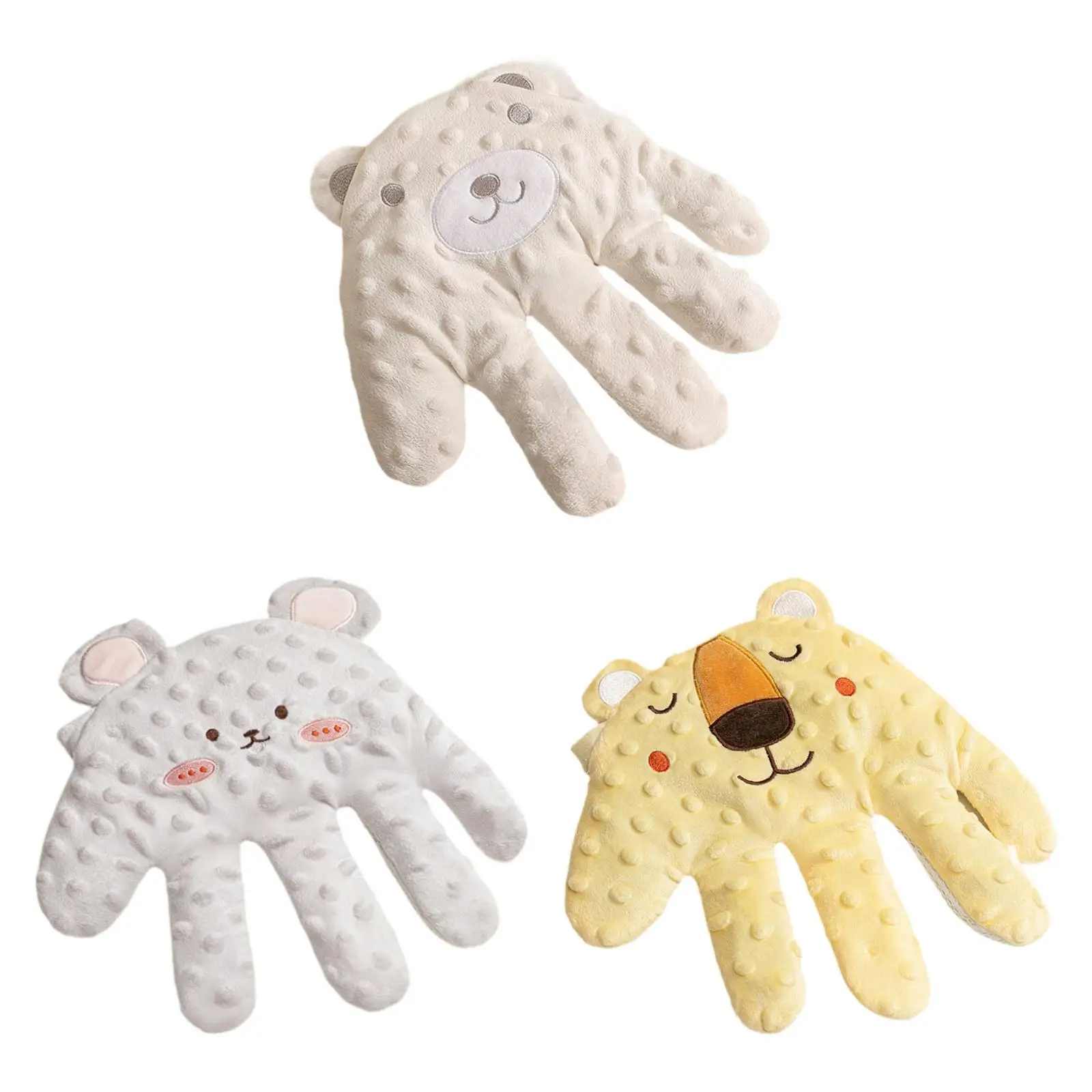 Kids Sleeping Palm Infant Sleep Pillow Cotton Baby Comforter Hand Glove Soother for Baby Cradle