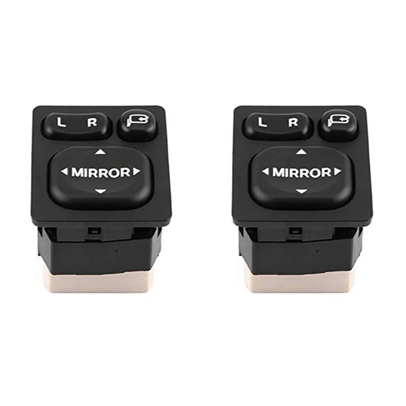 A65P-4Pcs Power Folding Spiegel Control Schalter Für Toyota Rav4 Camry Lexus 84872-52040