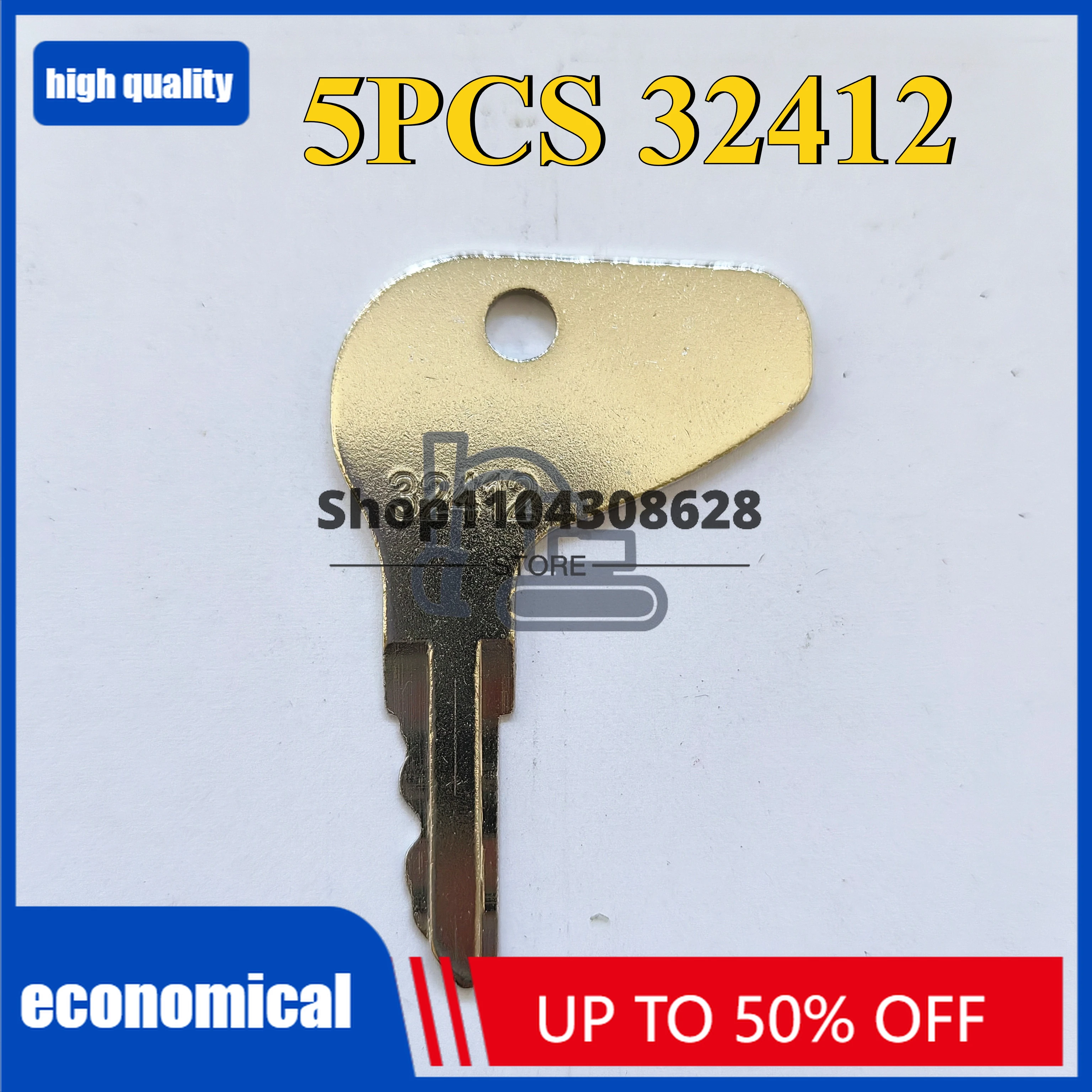 

5PCS 32412 H32412 Key 35260-31852 Ignition Key Fit For 32412 H32412 Kubota L Series Tractor