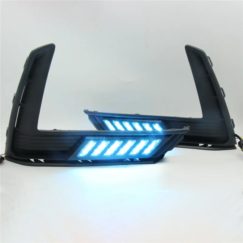 

Tri-Color LED Daytime Running Lights Daytime Running Lights Fog Lights Turning Lights for Honda CRV CR-V