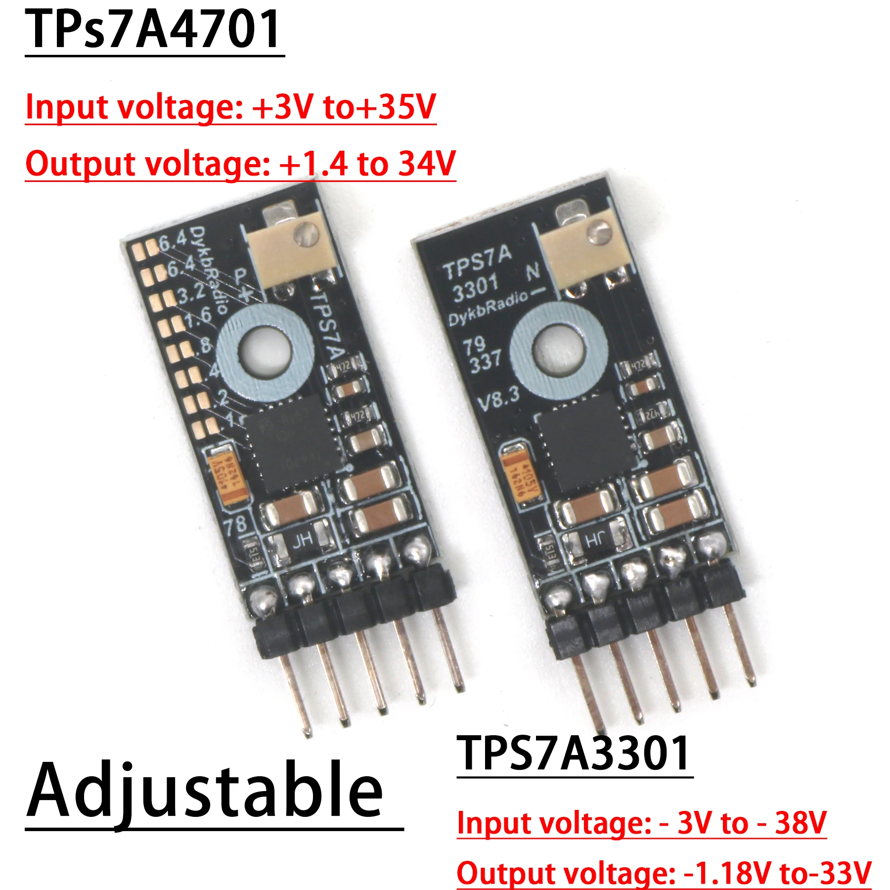 Regulador de Tensão Linear Poder dc 3v 5v 12v 15v 19v 24v Ajustável rf Áudio Dac Decoder Amplificador Lm317 78 Tps7a4701 Tps7a3301