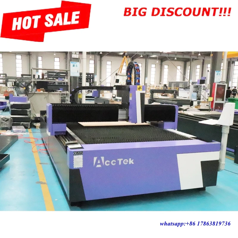 

Stainless Steel Carbon Steel 1KW 1500W 2000W 3KW Metal Fiber Laser Cutting Machines For Sale