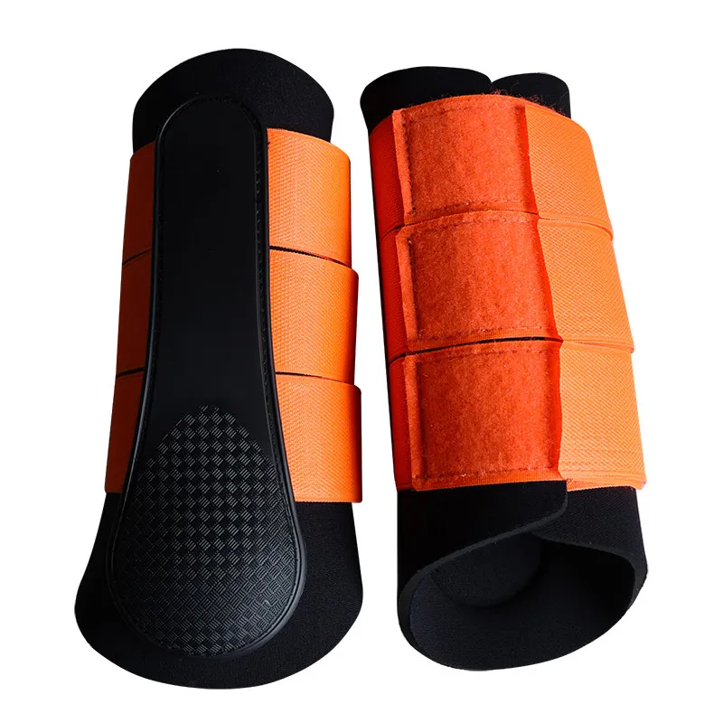 Obstacle Horse Leggings with PU Shell Thickened Diving Material Protective Leggings for Horse