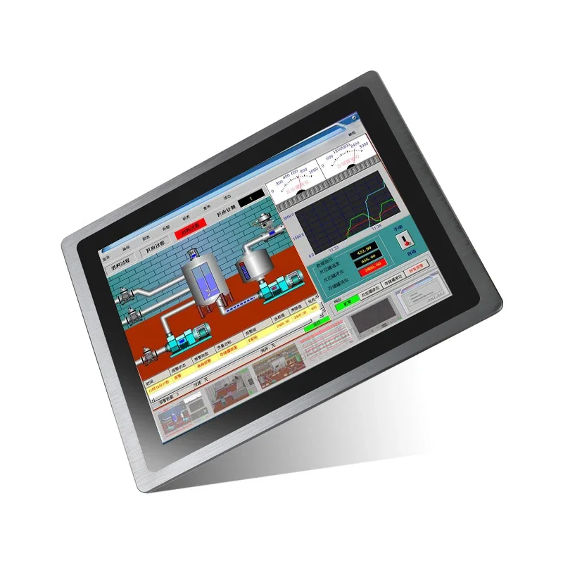 

2026 Недорогой 24-дюймовый (23,8-дюймовый) промышленный ЖК-монитор с HDMI, VGA, USB, емкостным сенсорным экраном на 10 точек касания, открытая рама