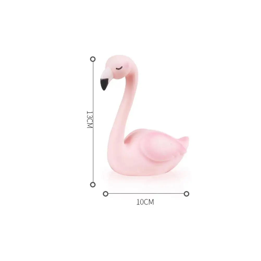 

Flamingo Cake Ornament Decorations Birthday Wedding Party Hawaiian Reusable Vinyl Sweet Girls Christmas Cake Toppers Car