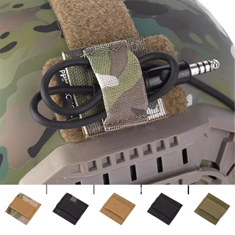 Elastic Cable Organizer Strap Hook Loop Wire Management Strap Adjustable Cable Tie Headset Charging Cable Electronic Accessories