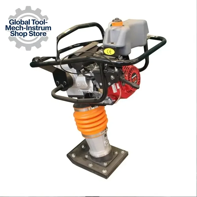 Portable Vibratory Tamping Rammer Jumping Jack Soil Compactor for Construction Road Foundation Work