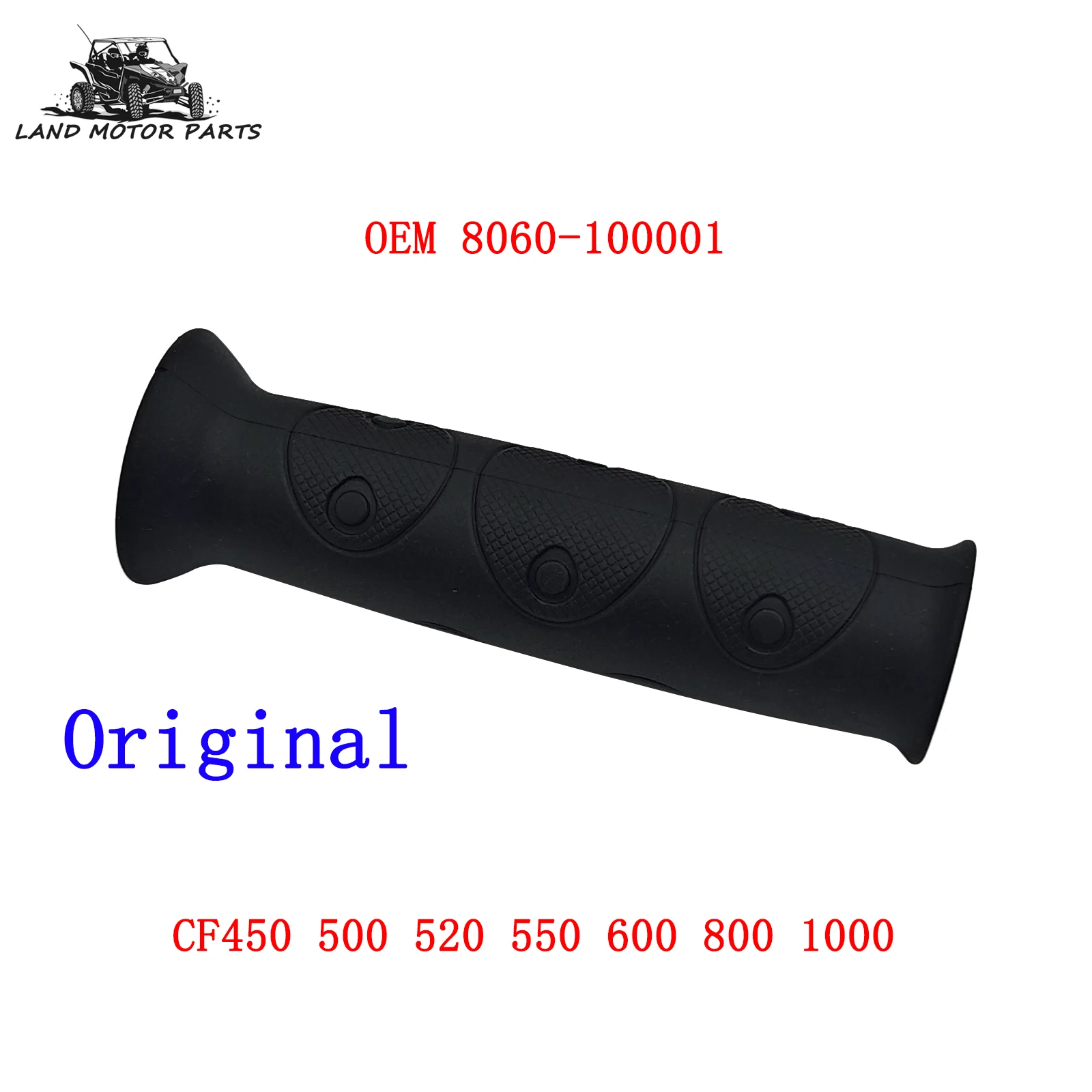 

Original Handlebar Rubber Cover For CFMOTO ALL MODEL QUAD BIKE CF450 500 520 550 600 800 1000 Handle Grips Cover 8060-100001