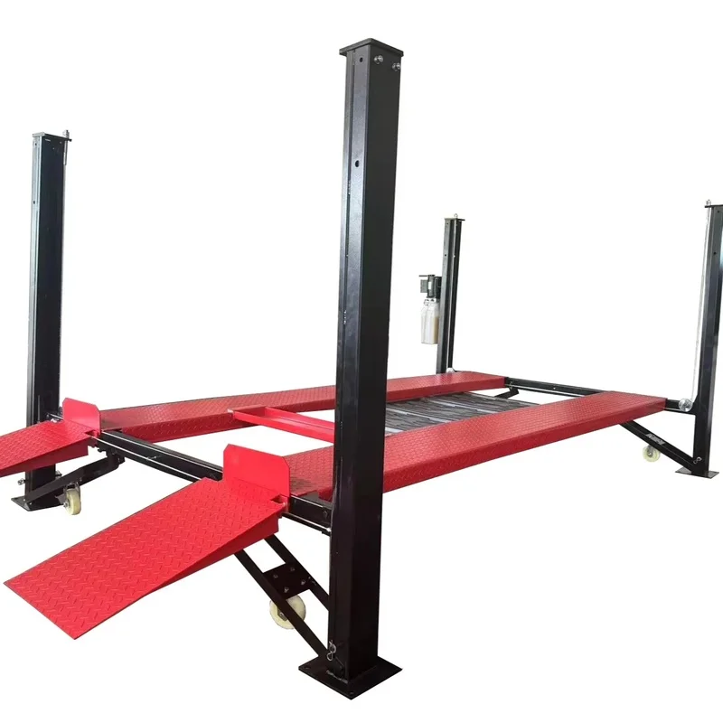 PrimeSelect Four- Movle - Parking With Er Den 4 Post Hydraulic Car Lift