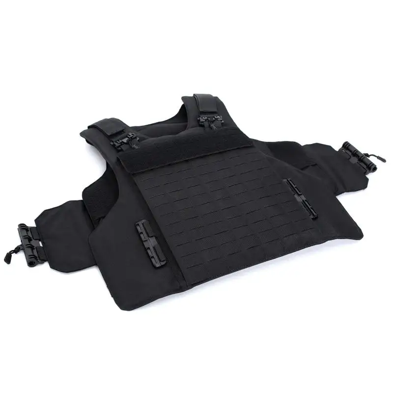NEW   Tactical Vest Quick Release Vest Duty Molle Stab Suit Protective Training Equipment
