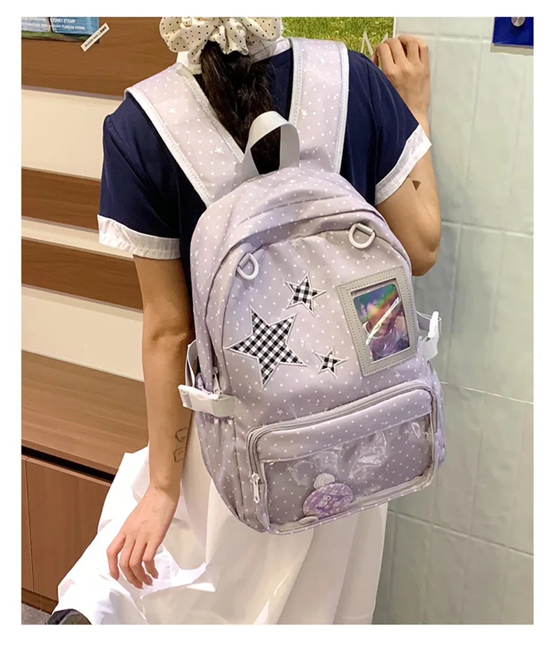 Kawaii Starry Harajuku Ita College Backpack - Limited Edition