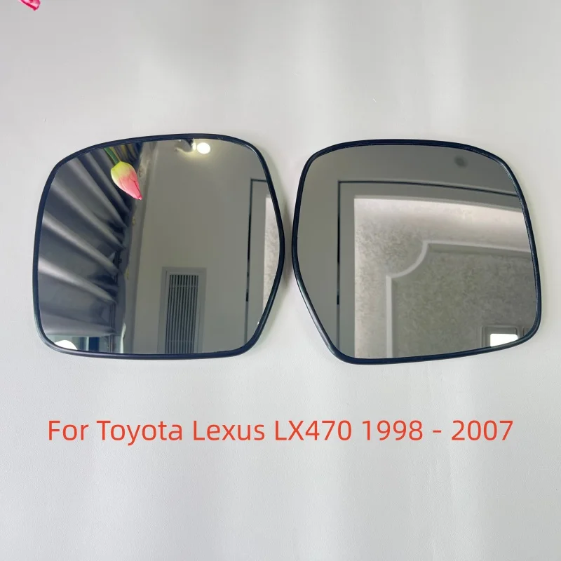 For Toyota Lexus LX470 1998 - 2007 Toyota Hiace 2004-2015 HEATED WITH BACK PLATE Car Rearview Door Wing Mirror Lens Glass New