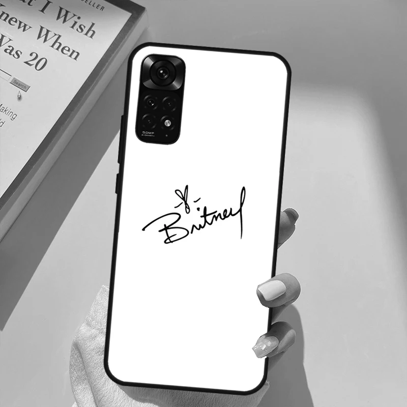 Britney Spears Case For Xiaomi Redmi Note 10 8 9 11 Pro 8T 9S 10S 11S Redmi 10C 9C 9A 9T K50 K40 Gaming