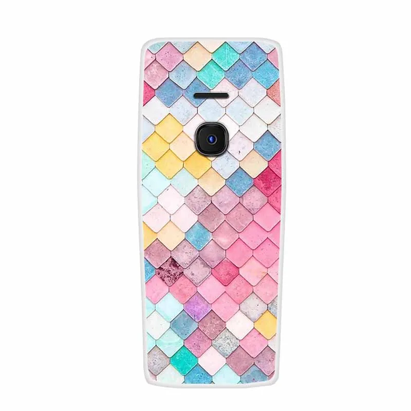 For Nokia 8210 4G Case Ray Soft Silicone TPU Phone Back Cover Cases for Nokia8210 4G Funda TA-1507 Clear Light Lines Color Coque