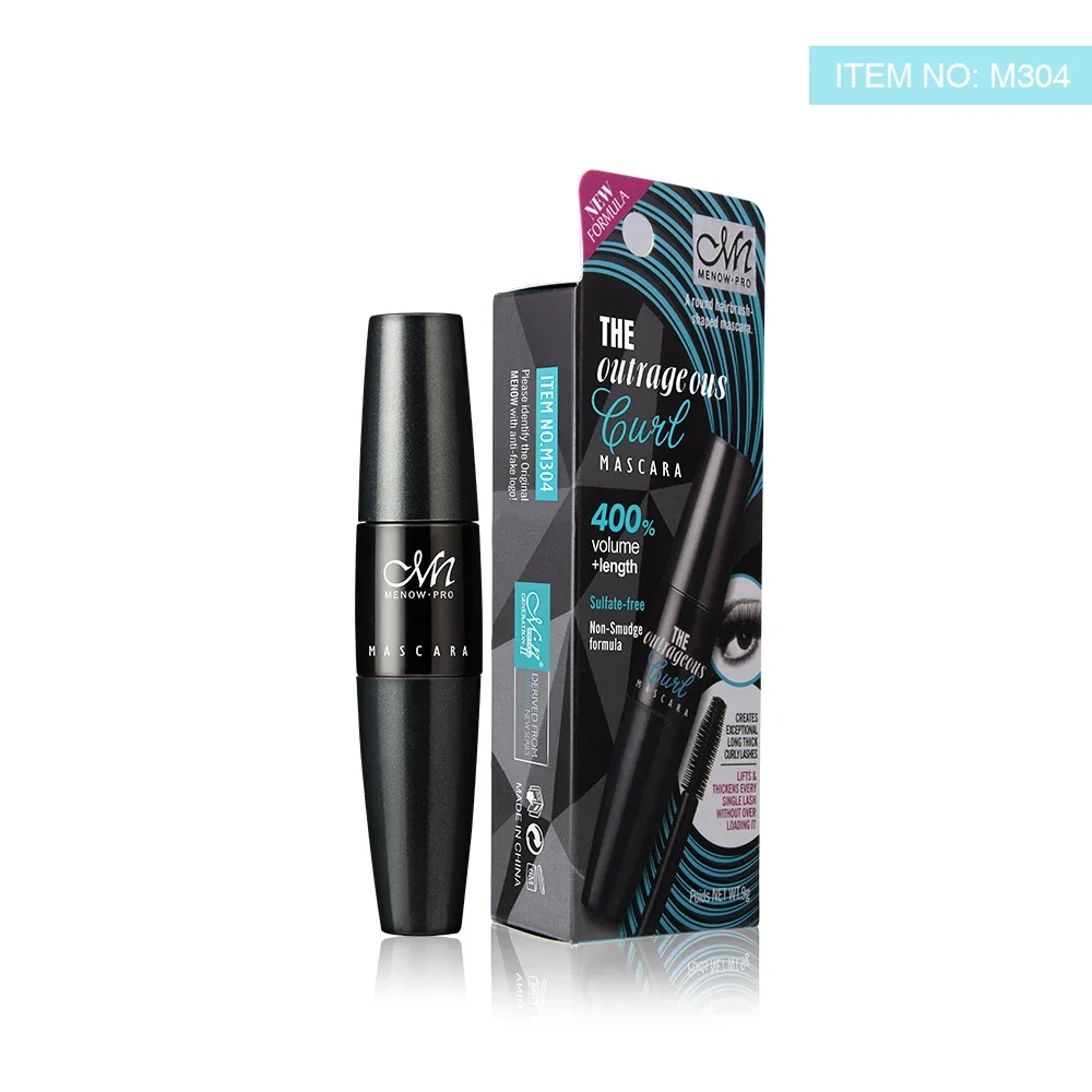 Menow Cosmetics M304 Makeup Mascara per ciglia senza sbavature