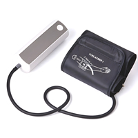 Rechargeable Arm Blood Pressure Monitor with Voice Sphygmomanometer Tonometer Tensiometer LED Screen Heart Rate Meter BP Monitor