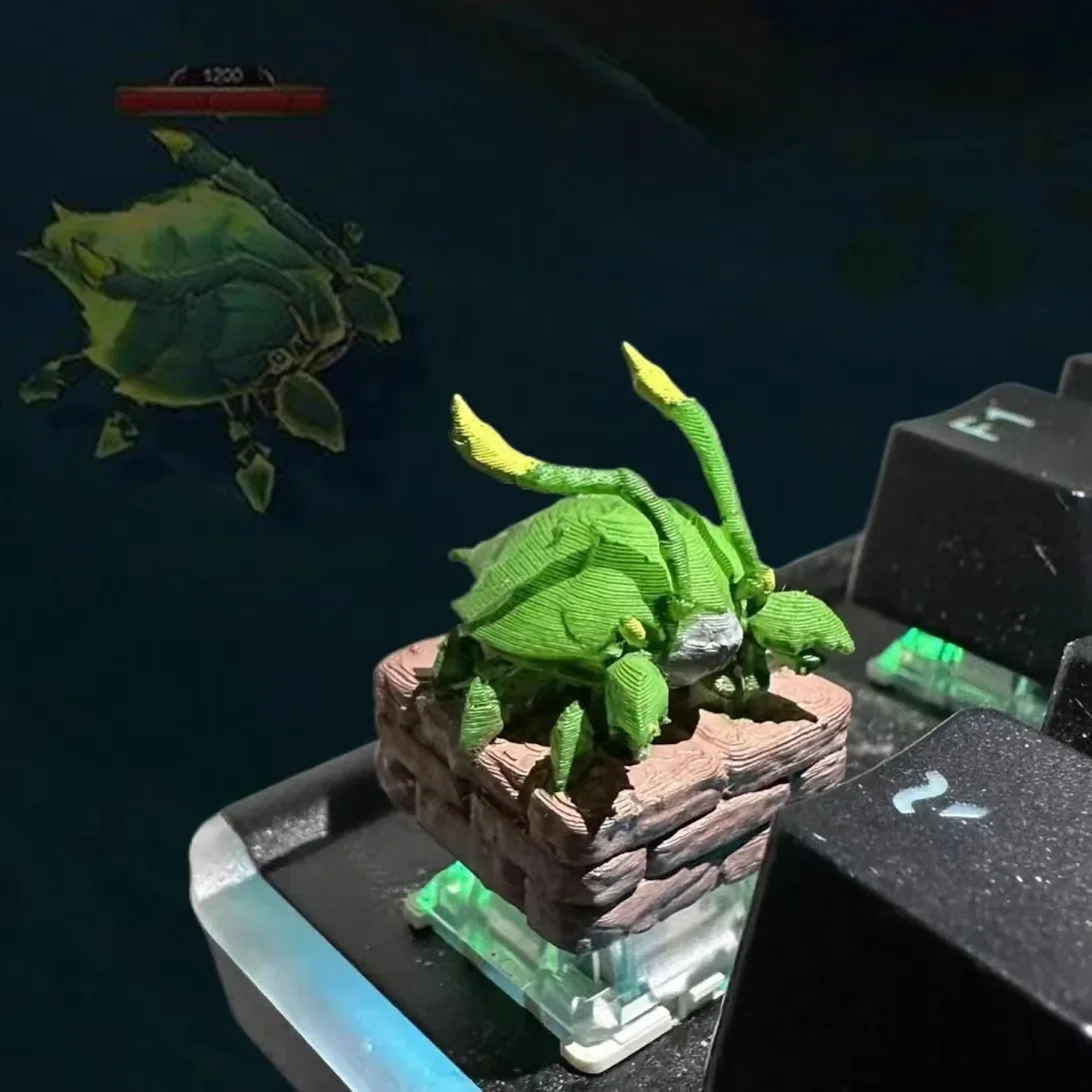 DIY Keycaps para Teclado Mecânico, Creative Keycaps, Original, personalizado, 3-Dimensional, PC, Acessórios Gamer, Presentes, 1 Chave