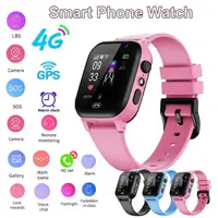 Reloj inteligente para niños 4G multifuncional impermeable SOS GPS ubicación cámara llamada tarjeta Sim regalos para niños relojes digitales deportivos rastreador
