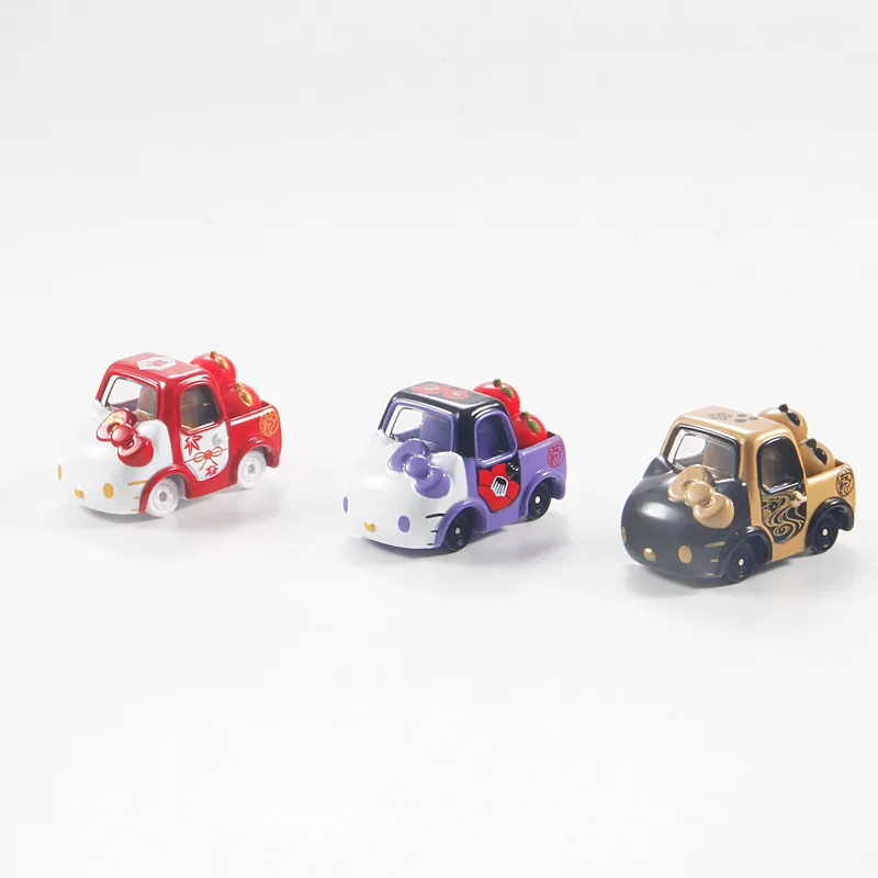 Takara Tomy Tomica Dream Tomica Hello Kitty Diecast Car Model Anime Collectible Toy Gift for Kids Girls In Stock view 5