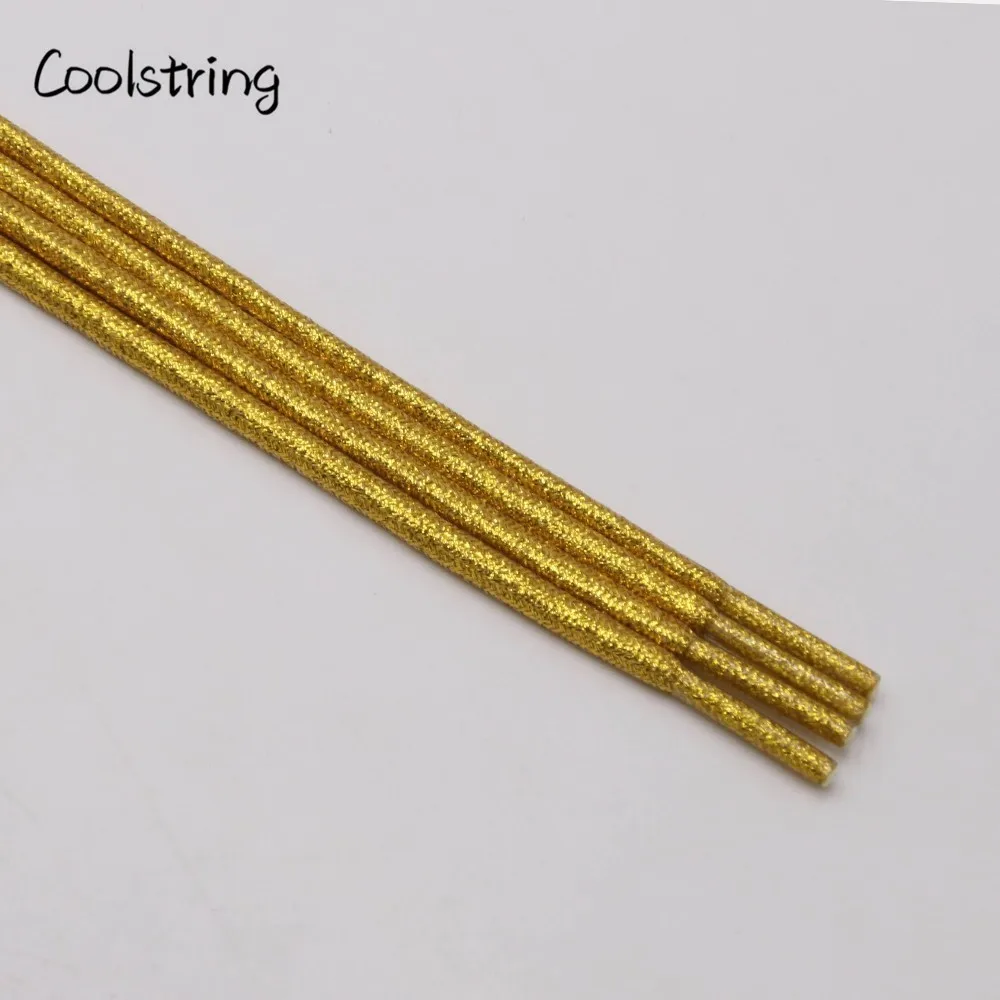 Шнурки Coolstring металлические, однотонные