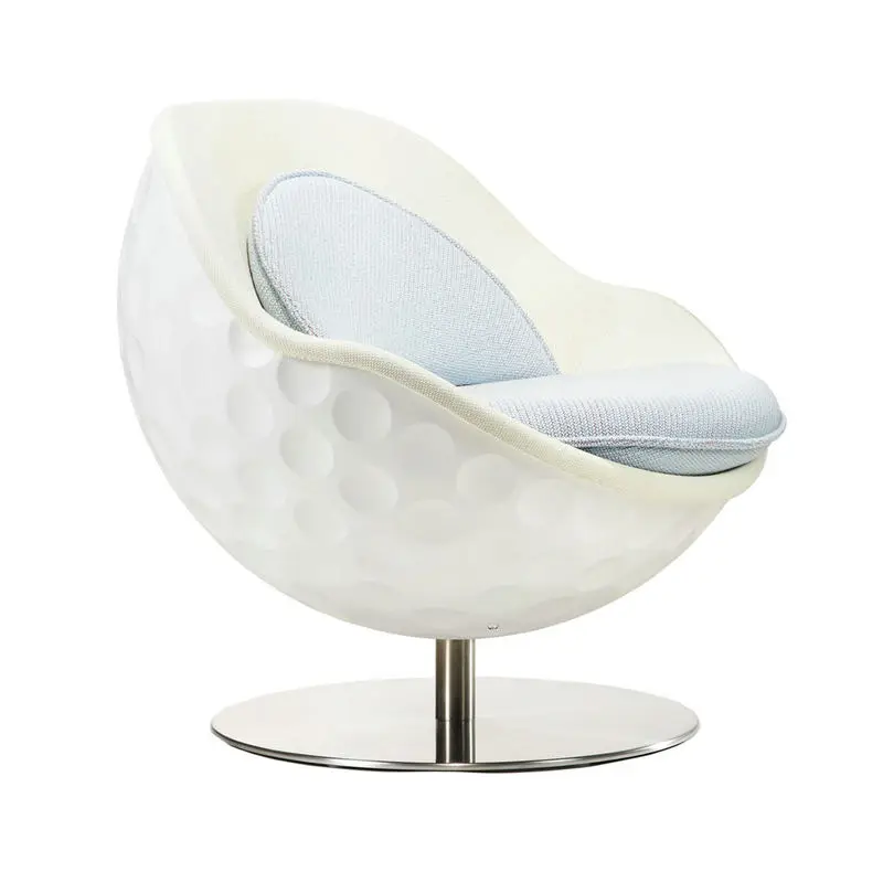 

Современный дизайнерский стул для отдыха с мячом для гольфа, кресло для отдыха в гостиной, роскошное коммерческое вращающееся кресло для домашней квартиры