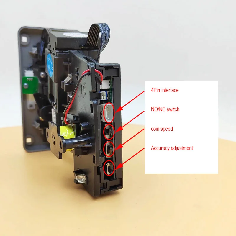 Selector de monedas múltiple TW-131/JY-133A CPU, receptor Comparable, aceptador de monedas adecuado para consola de juegos grande, piezas de máquina expendedora